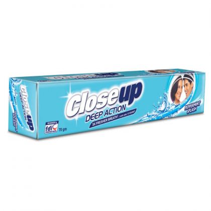 Close Up Gel Peppermint Splash Toothpaste (125g)