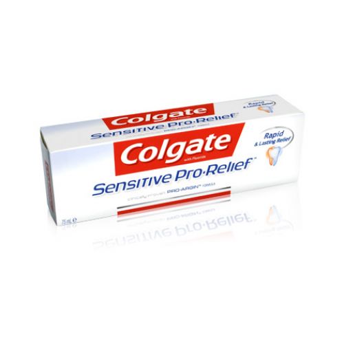 rapid relief toothpaste colgate