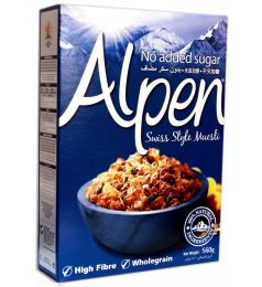 Alpen Muesli No Added Sugar Cereal (560gm)