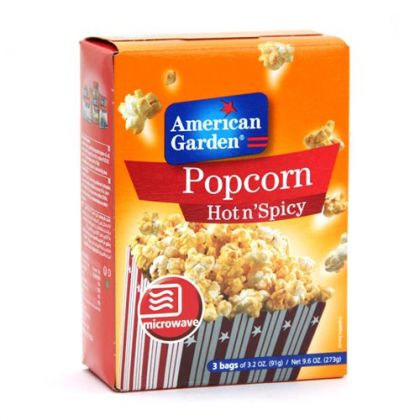 American Garden Popcorn Hot & Spicy (273gm)