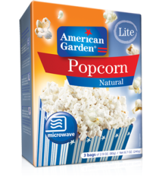 American Garden Popcorn Natural Lite (273gm)