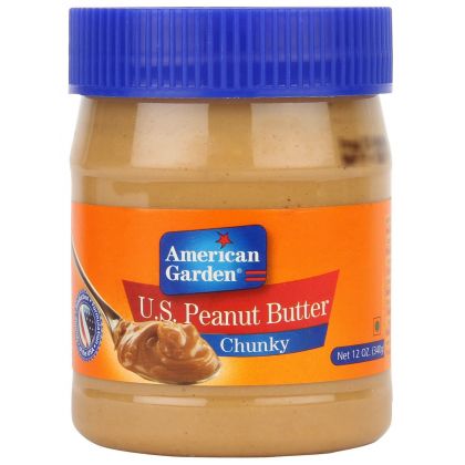 American Garden U.s. Peanut Butter Chunky (340gm)