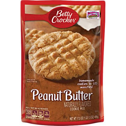 Betty Crocker Peanut Butter Cookie Mix (496gm)