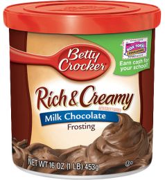 Betty Crocker Rich And Creamy Milk Chocolate Frosting (453gm)