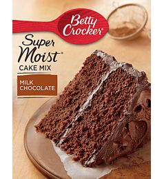 Betty Crocker Super Moist Cake Mix - Milk Chocolate