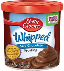 Betty Crocker Whipped Milk Chocolate Frosting (340gm)