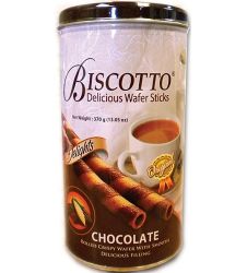 Biscotto Chocolate Wafer Sticks (370gm)