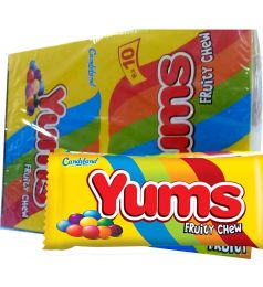 Candyland Yums Fruity Chew (18x30gm)