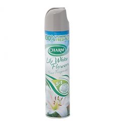 Charm Air Freshener Lily White Flowers (240ml)