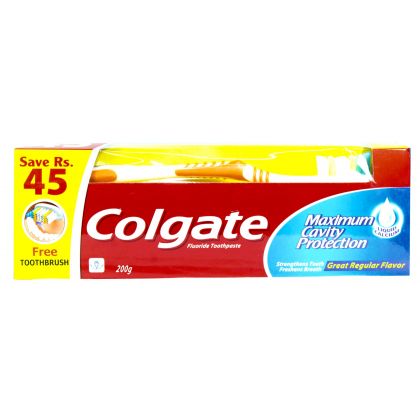 Colgate Maximum Cavity Protection Toothpaste (200gm)