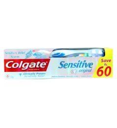 Colgate Sensitive Original Toothpaste Brush Pack (150gm)