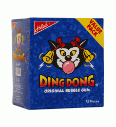 Ding Dong Chewing Gum (Pack Of 72)
