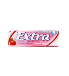 Extra Strawberry Chewing Gum (Pack Of 10)