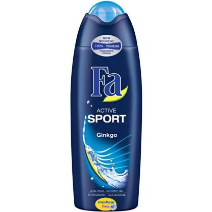 Fa Active Sport Shower Gel With Ginkgo (250ml)