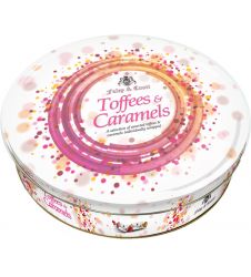 Foley & Court Toffee Colorful Tin White (800gm)