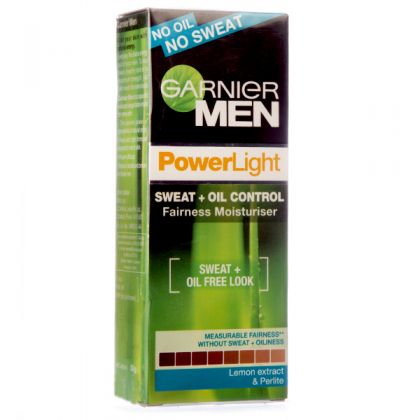 Garnier Men Power Light Sweat Oil Control Face Cream (45gm)