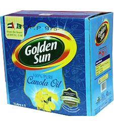 Golden Sun Canola Oil (1x5Ltr)