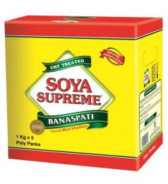 Soya Supreme Banaspati Ghee (1Kg X 5)