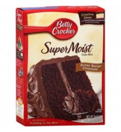 Betty Crocker Super Moist Cake Mix - Chocolate