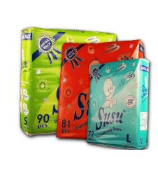 Susu Diapers Mega Pack Small (90Pcs)