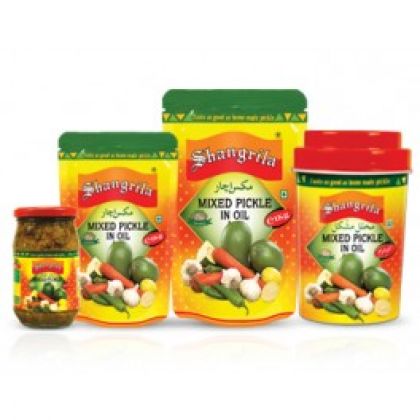Shangrila Mixed Pickle - Jar (2Kg)
