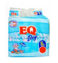 Eq Diapers Dry - Large (72 Pcs)