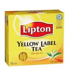 Lipton Yellow Label Tea Bag - Black (100 Sachet Pack)