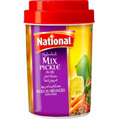 National Hyderabadi Mix Pickle - Jar (1Kg)