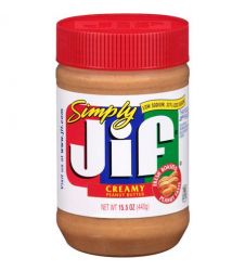 Jif Creamy Peanut Butter Simply (440gm)