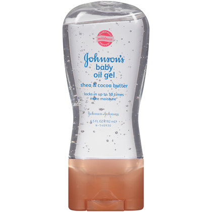 Johnsons Baby Oil Gel With Shea & Cocoa Butter (190ml)
