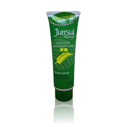 Junsui Face Wash With Whitening - Neem