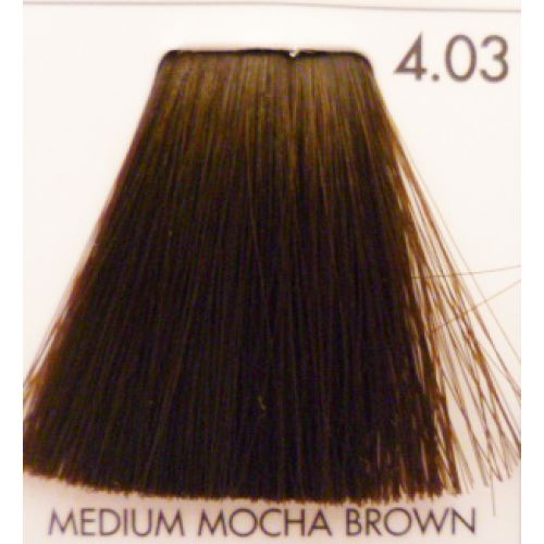 Mocha Brown Hair Color Chart