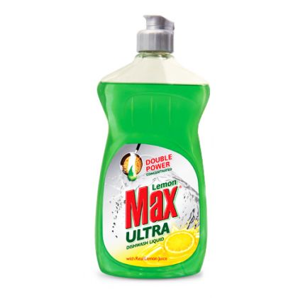 Lemon Max Ultra Dishwash Liquid (green)