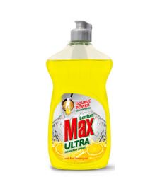 Lemon Max Ultra Dishwash Liquid (yellow)