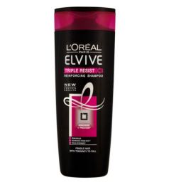 Loreal Elvive Triple Resist Shampoo (400ml)