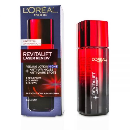 Loreal Revitalift Laser X3 Anti-wrinkle Night Face Lotion (125ml)