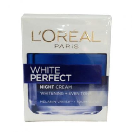 Loreal White Perfect Night Whitening Plus Eventone Face Cream (50ml)