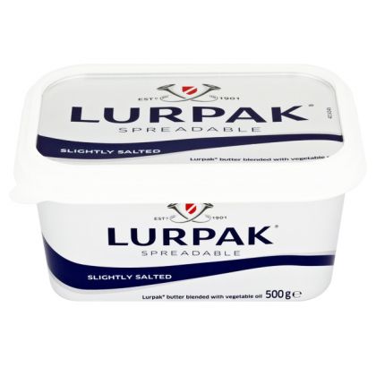 Lurpak Slightly Salted Butter Tub (500gm)