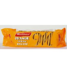 Maliban Orange Cream Sandwich Biscuit Halfroll