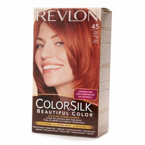 Revlon Colorsilk Hair Color Dye Bright Auburn 45 Hair