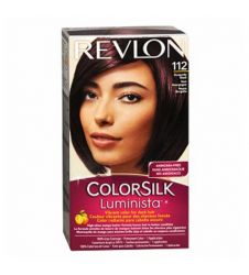 Revlon ColorSilk Luminista Hair Color Dye - Burgandy Black 112