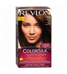 Revlon ColorSilk Luminista Hair Color Dye - Dark Golden Brown 114