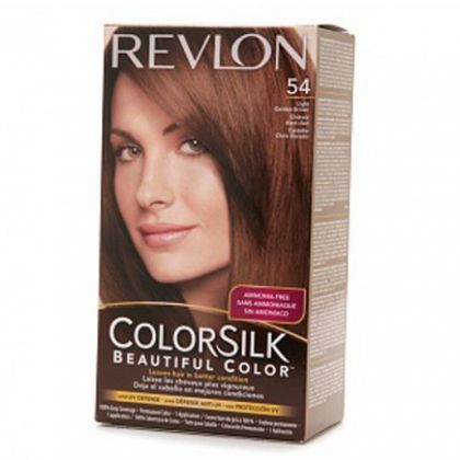 Revlon Colorsilk Hair Color Dye - Light Golden Brown 54