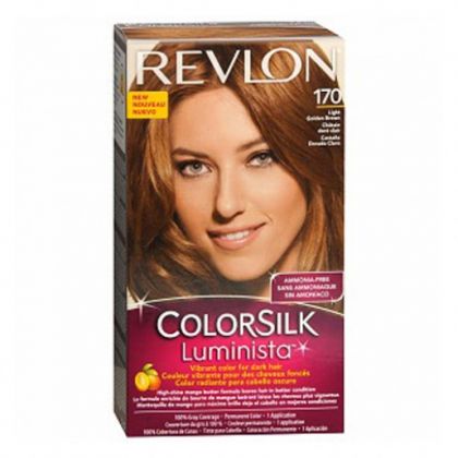 Revlon ColorSilk Luminista Hair Color Dye - Light Golden Brown 170