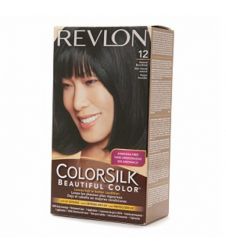 Revlon Colorsilk Hair Color Dye - Natural Blue Black 12