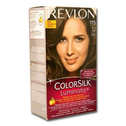 Revlon ColorSilk Luminista Hair Color Dye - Natural Brown 115