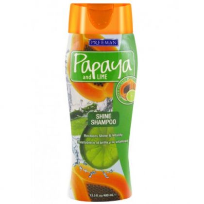 Freeman Papaya And Lime Shine Shampoo 400ml