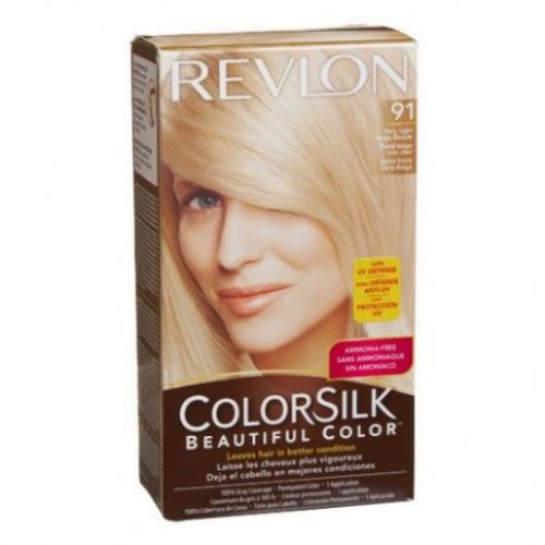 Revlon Colorsilk Hair Color Dye Very Light Beige Blonde 91revlon