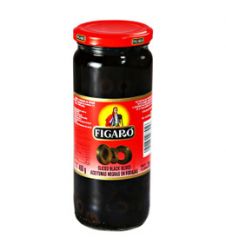 Figaro Sliced Black Olives (130gm)