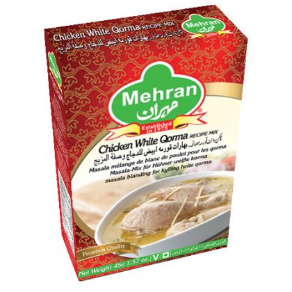 Mehran Chicken White Qorma Recipe Mix (45gm)